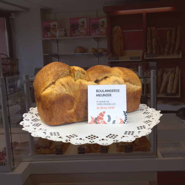 Brioche Nanterre - Boulangerie Meunier à Cruseilles | env 400gr