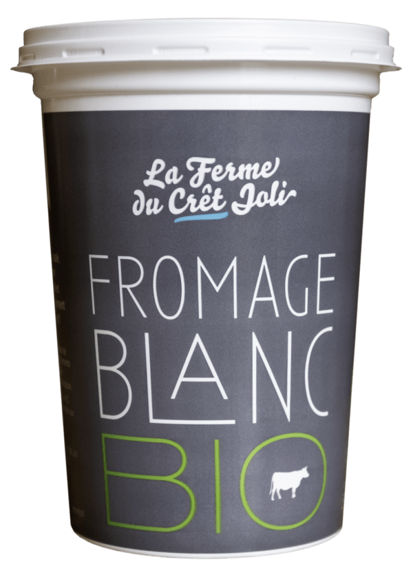 Fromage blanc BIO | La ferme du Crêt Joli | 500gr