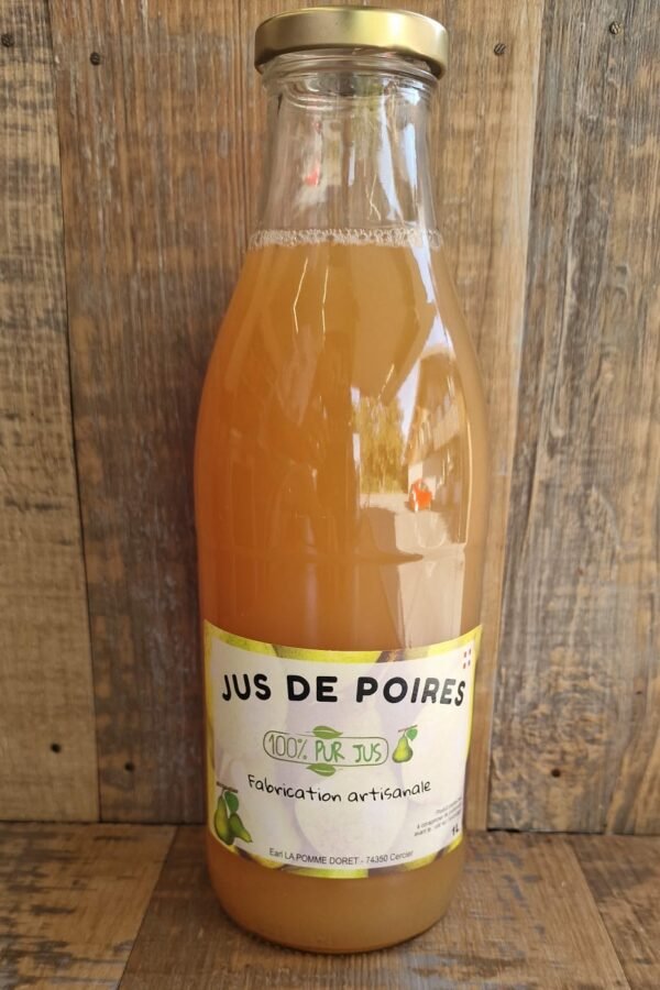 Jus de poires 1L | 'La Pomme Doret' à Cercier