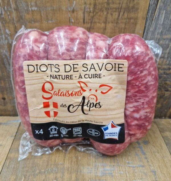 Diots nature x4⎥Salaison des Alpes (74) ⎥120gr/pc