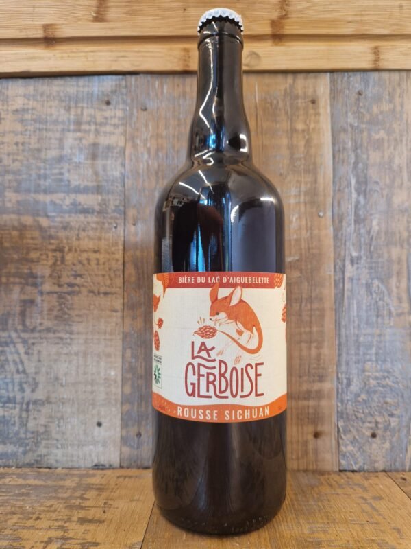 Bière Rousse Sichuan | La Gerboise - Lac d'Aiguebelette | 75CL