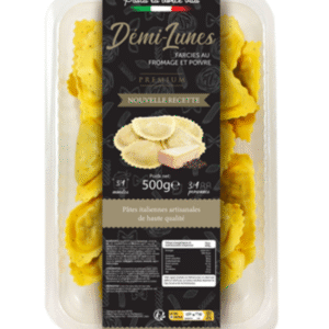 Demi-Lunes Fromage & poivre - 500gr - Pasta La Dolce Vita