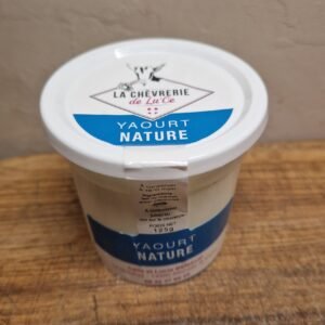 Lot de 4 Yaourts Nature au lait de chèvre | La chèvrerie de Lu'Ce