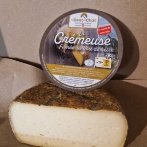 Demi-Tomme de Yenne Crémeuse fumée au bois de hêtre | La Dent du Chat | env 325gr