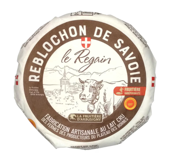 Reblochon fruitier au lait cru AOP⎥Le Regain Arbusigny