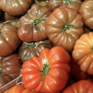 Tomates côtelées (Noire et/ou rouge) - Origine France - 1kg (env)